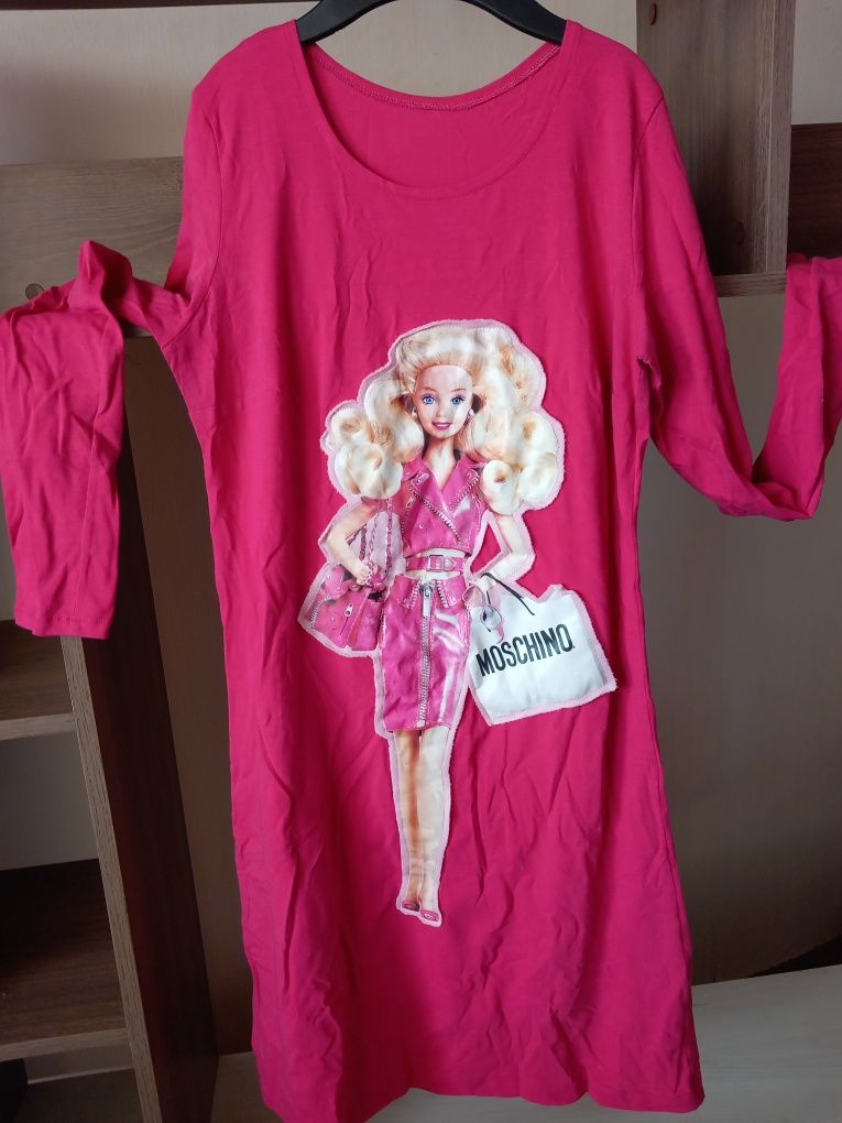 Moschino Barbie нова дамска рокля