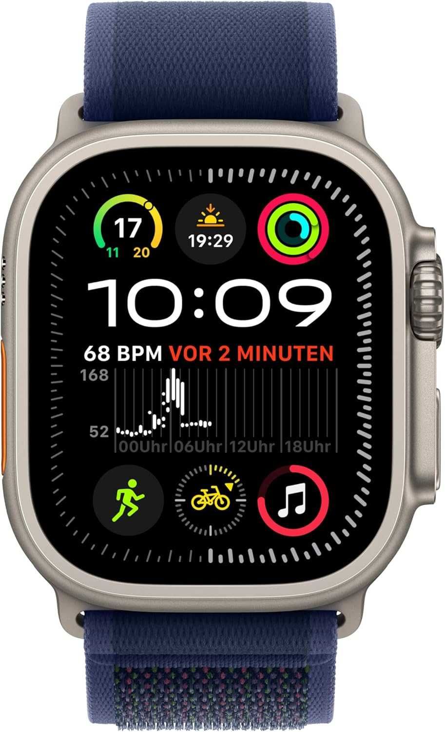 Нов! 12м. гаранция! Apple Watch Ultra 2 Natural LTE 49mm Titanium Case