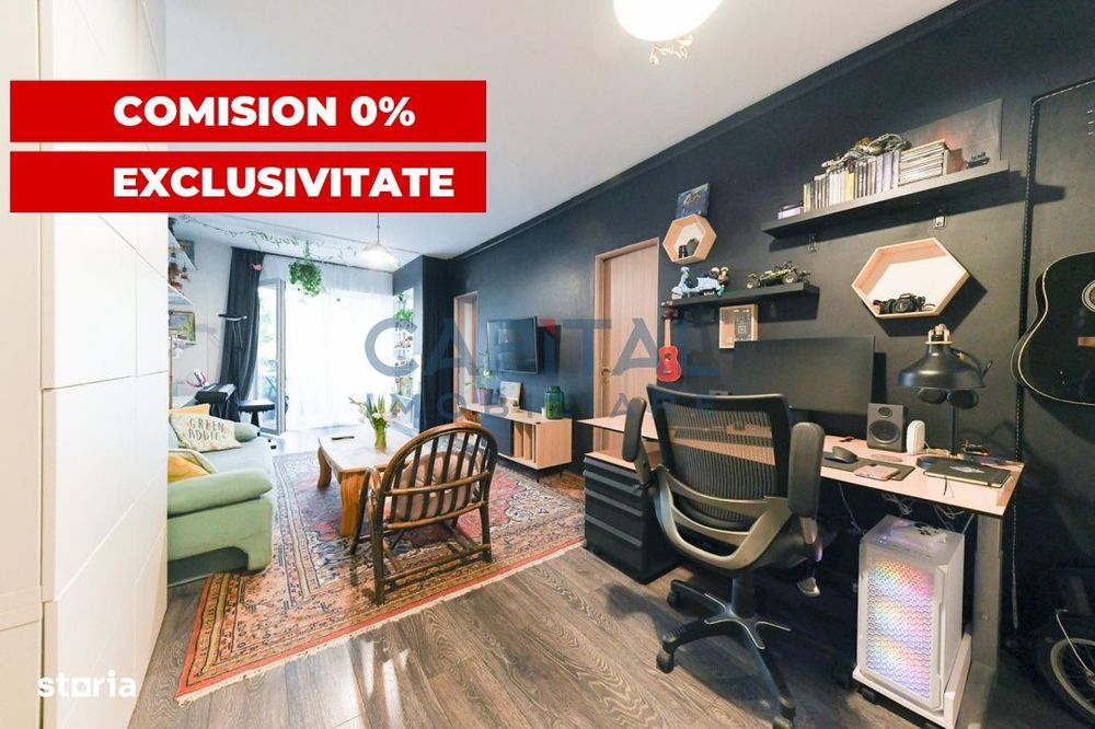 EXCLUSIVITATE! FARA COMISION! Apartament 1 camera, terasa 13,60mp, GRA