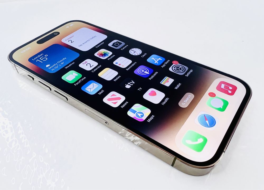 Apple iPhone 14 Pro Max 128GB Gold Перфектен! Гаранция!