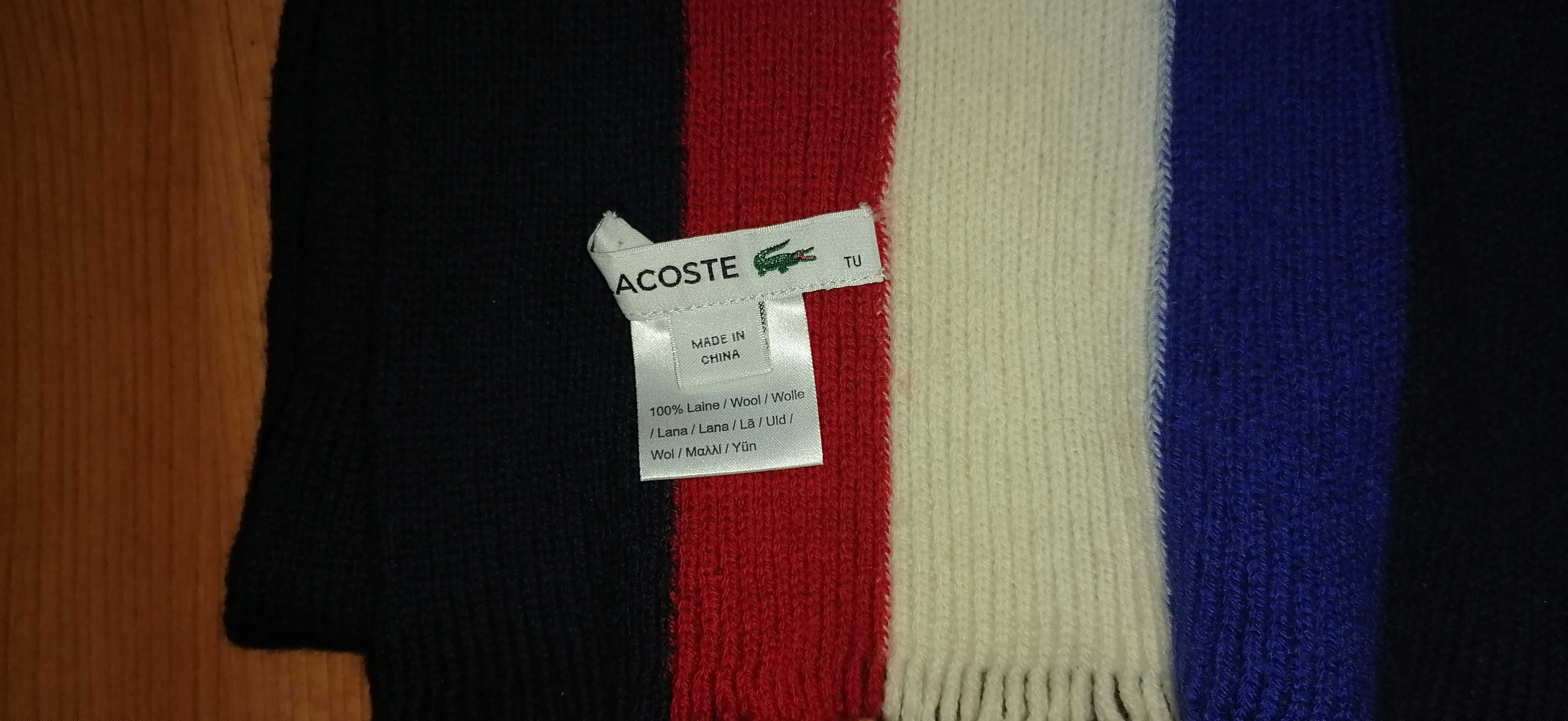 Fular Lacoste multicolor (lana)