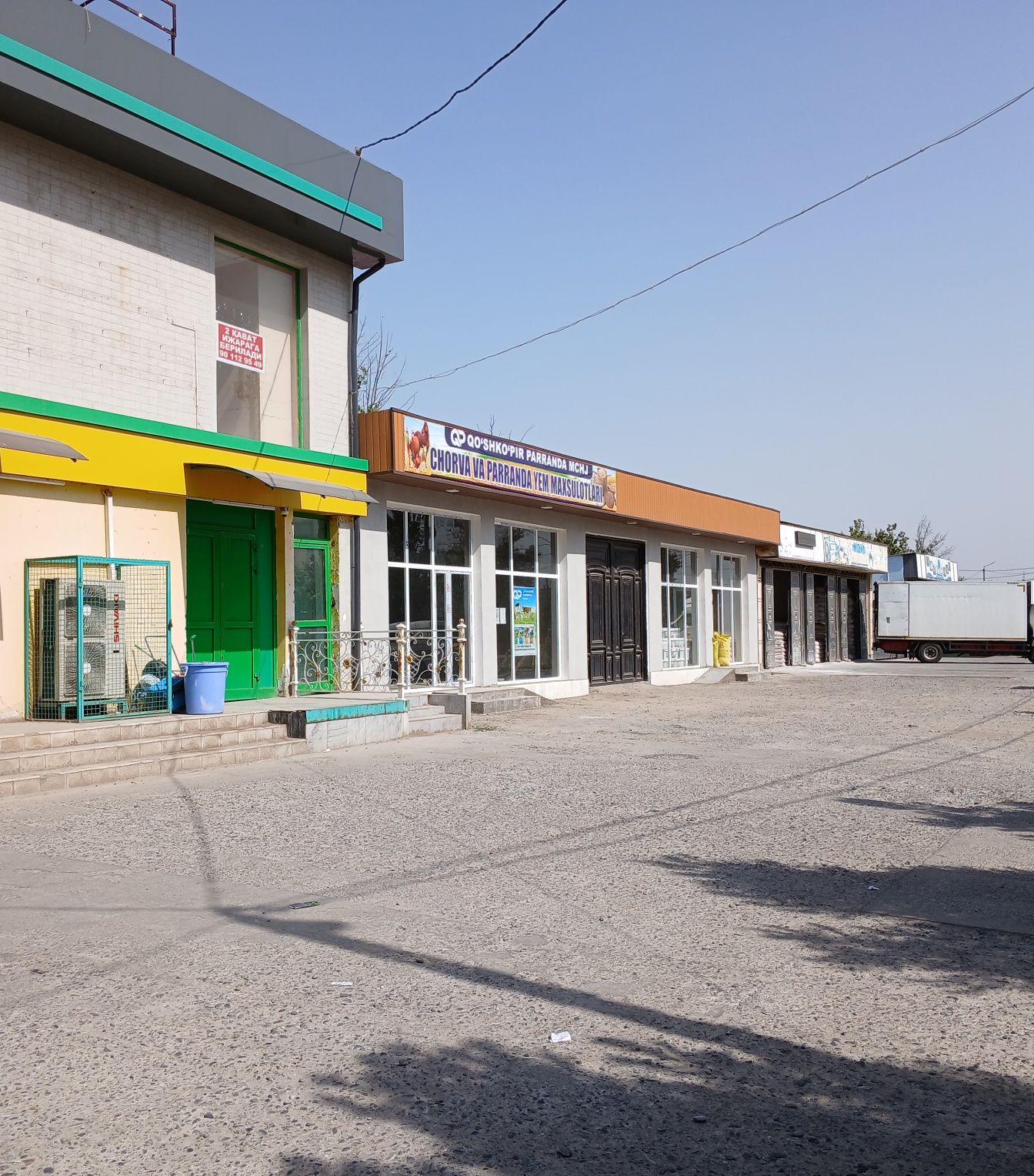 Sotiladi 
Dokon sotiladi
Holati: Yangi
Maydoni: 10 sotix 
1000 квадрат