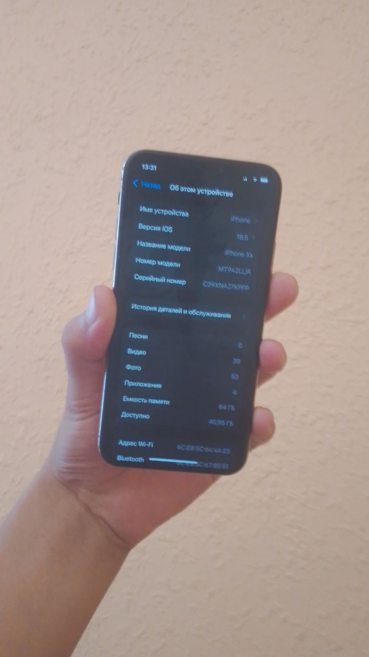 Iphone XS ideal holatda
