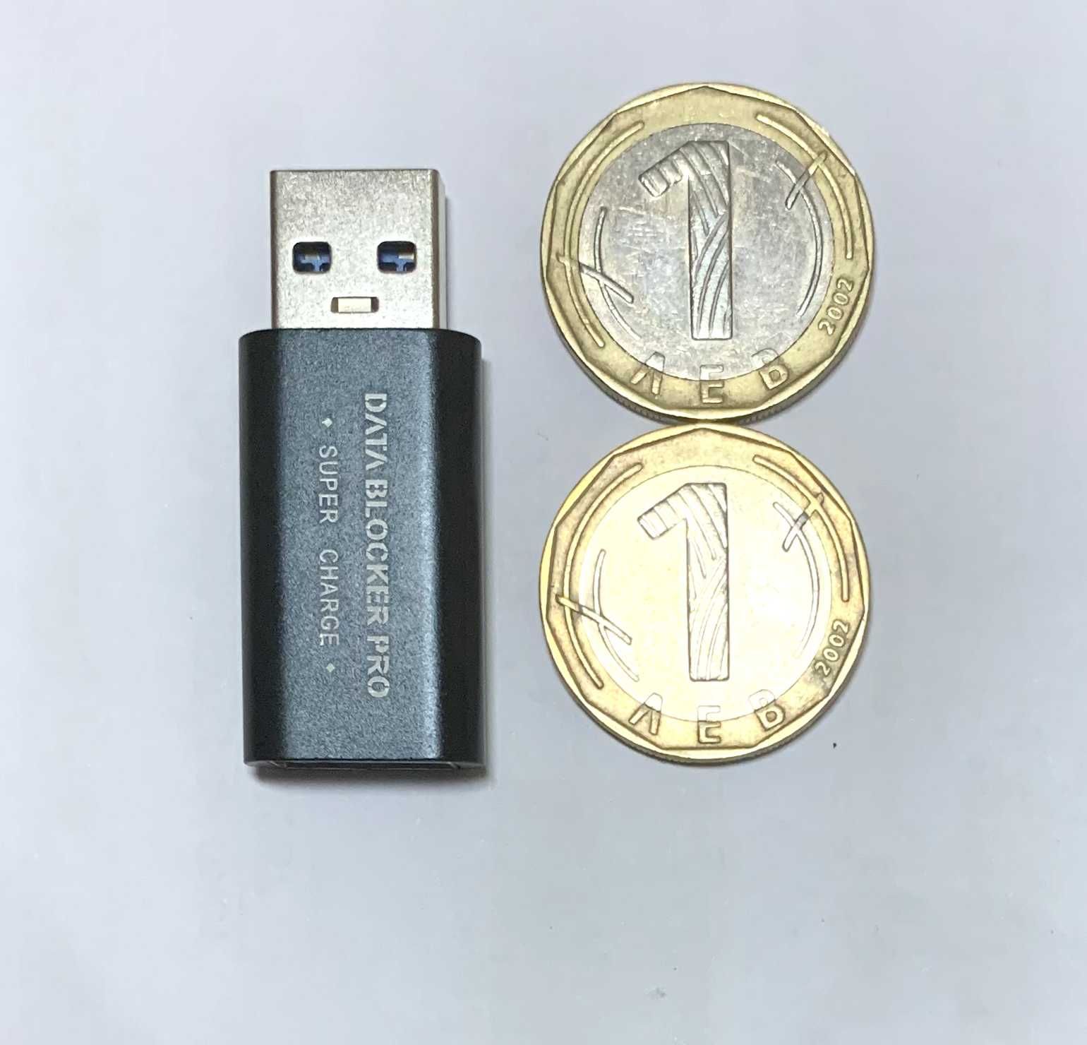 Data blocker USB-A против изтичане на данни при зареждане през USB