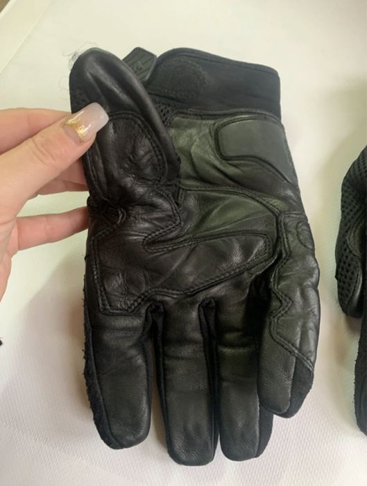 Mănuși moto Vanucci din piele, protecții rigide – mărime 3XL / 12