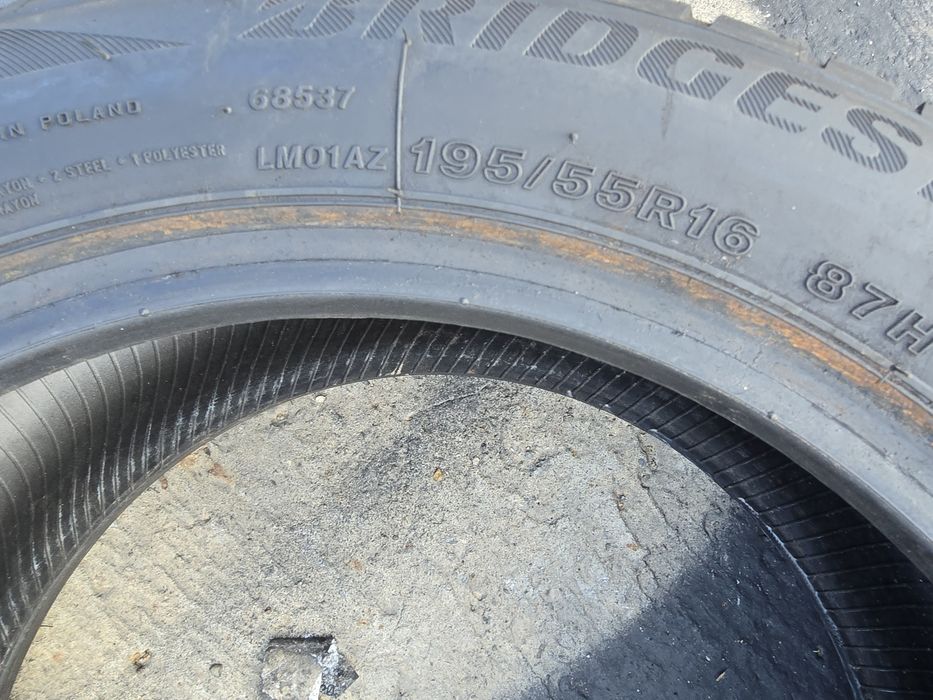 195 55 16 brigestone m+s