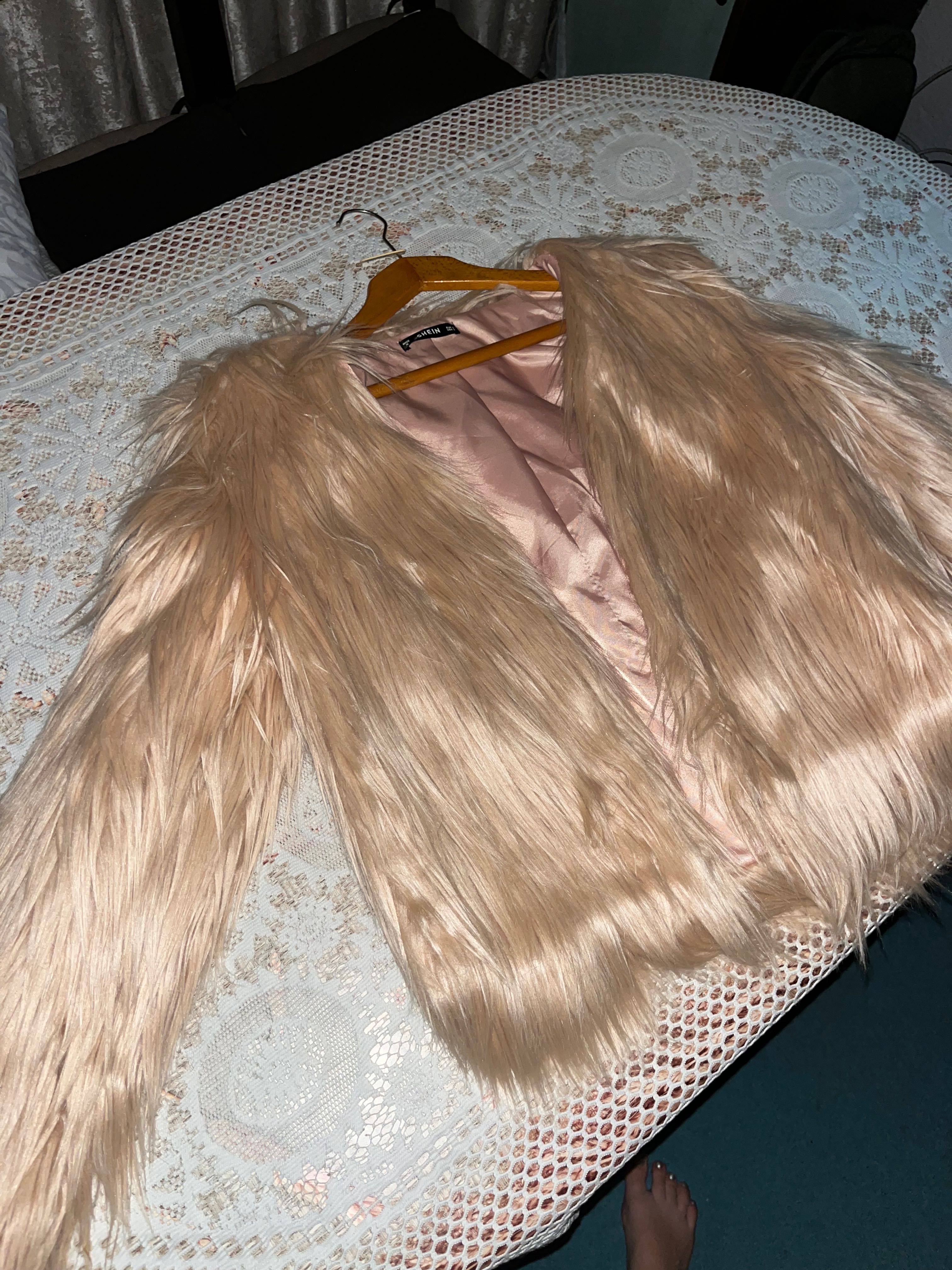 Розово палто, размер S