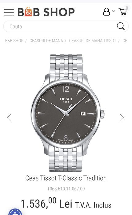 Tissot Clasic (ca nou)
