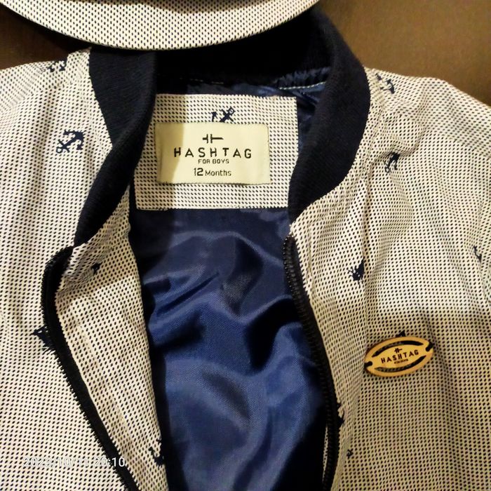 Geaca și șapcă băiat un an