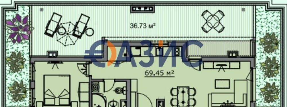 ID30723254 Апартамент с 1 спалня в комплекс Емилия Романа Бутик