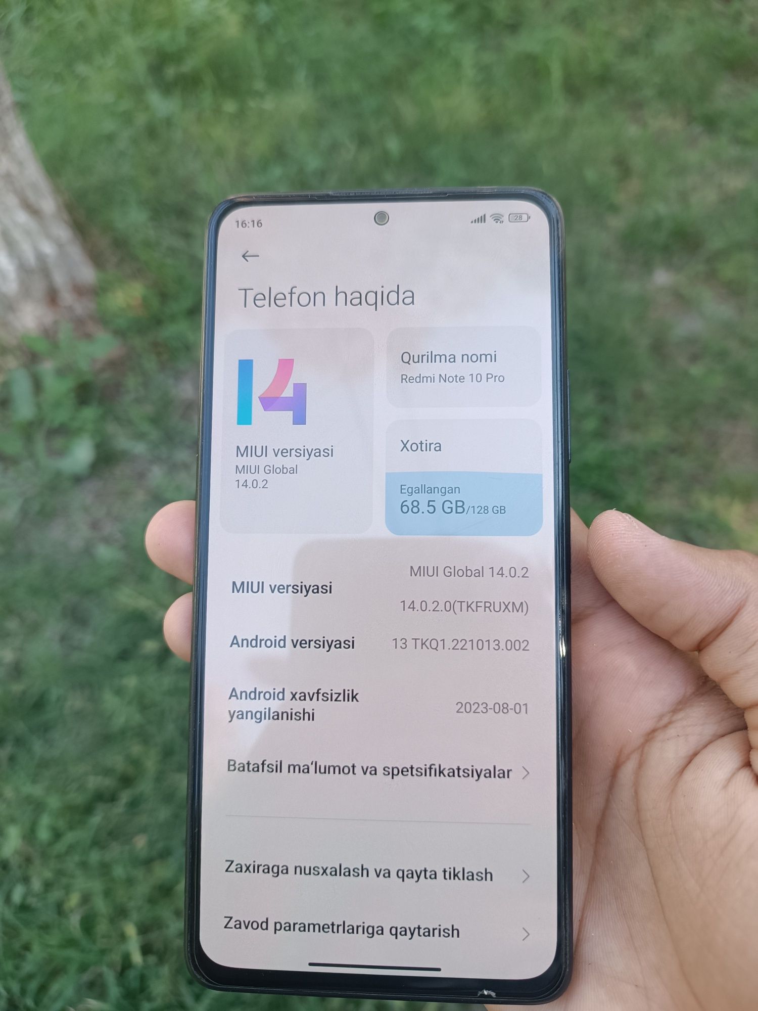Redmi note 10 pro ideal