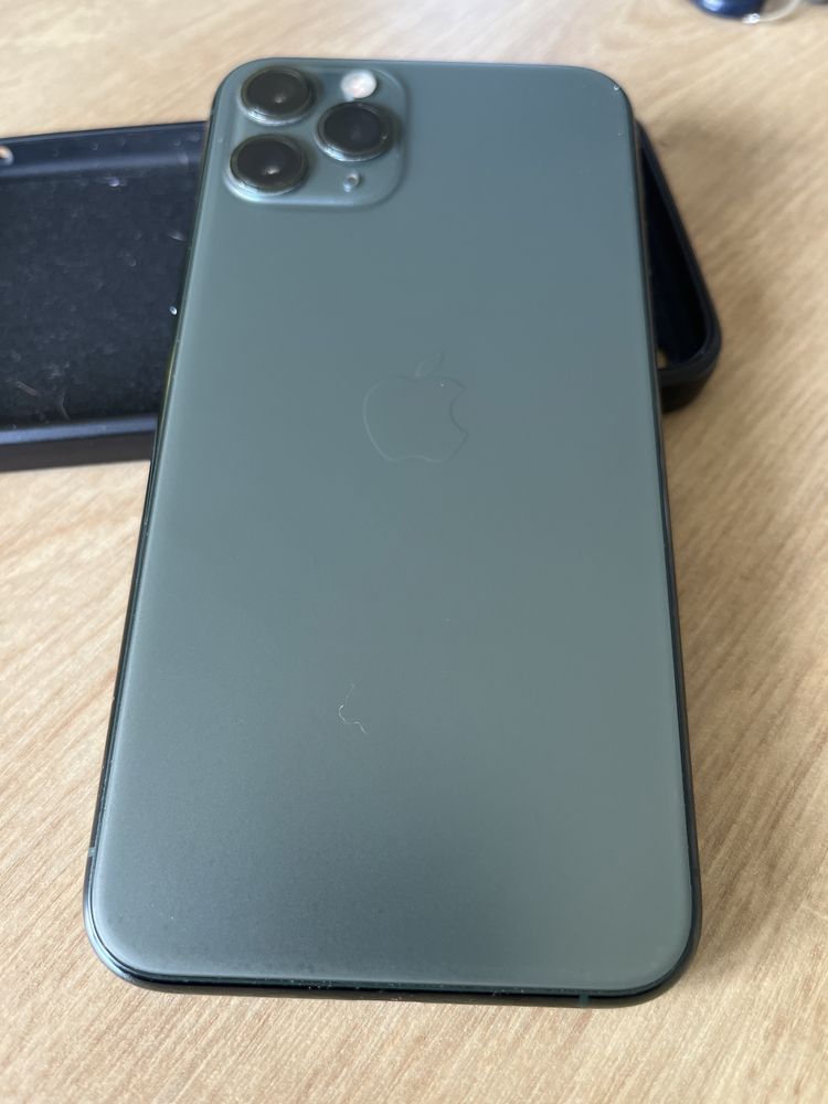 iPhone 11pro dual sim fizic 64gb liber Midnight Green