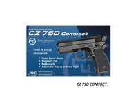 Airsoft CZ 75D Compact ASG Лицензирана реплика Пружинен Еърсофт