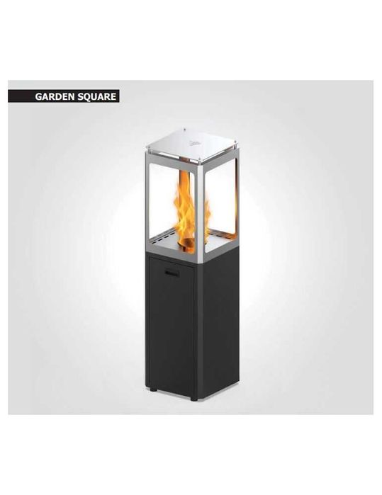 Sobă cu peleți Square Garden  10 kW, incalzire terase,restaurante