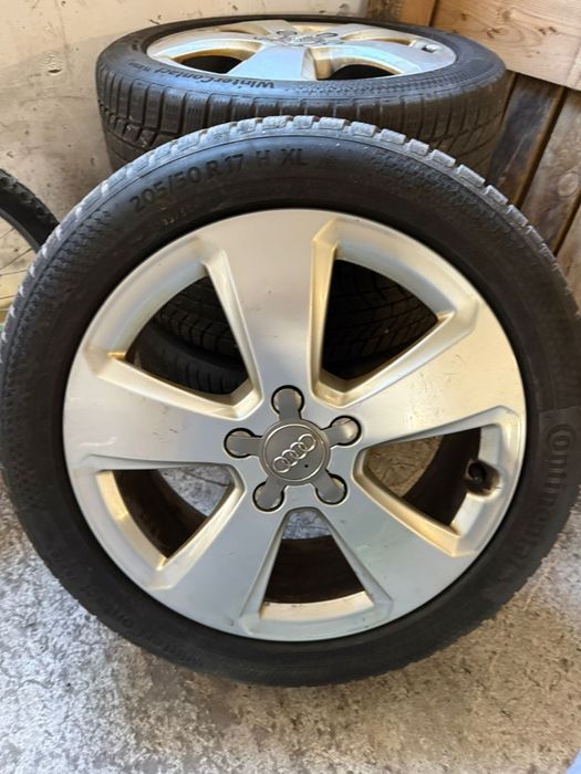 Vând 4 cauciucuri Continental +jante