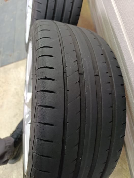 Джанти с гуми 18 5х112  Шкода Skoda