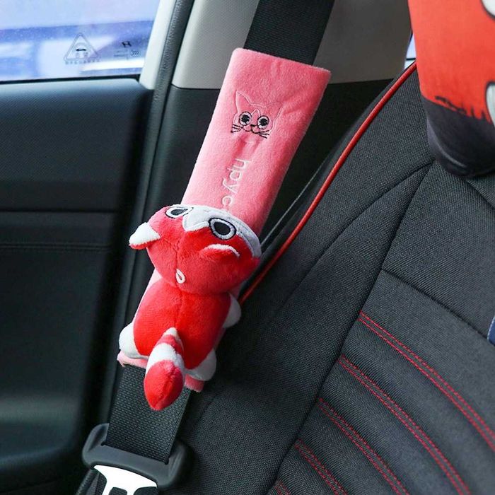 Protectie centura siguranta auto pt copii, husa umar [NOU]