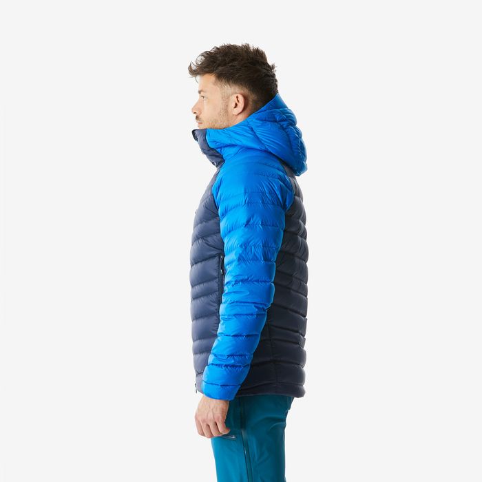 Geacă umplutură din puf Alpinism Albastru - produs resigilat Decathlon