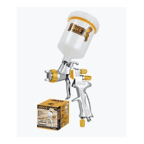 Пистолет за боядисване lvmp с пластмасов горен съд / резервоар 1.3 мм,