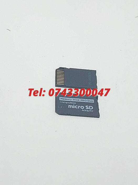 Adaptor Card De Memorie Micro Sd La Memory Stick Pro Duo Pentru Plays