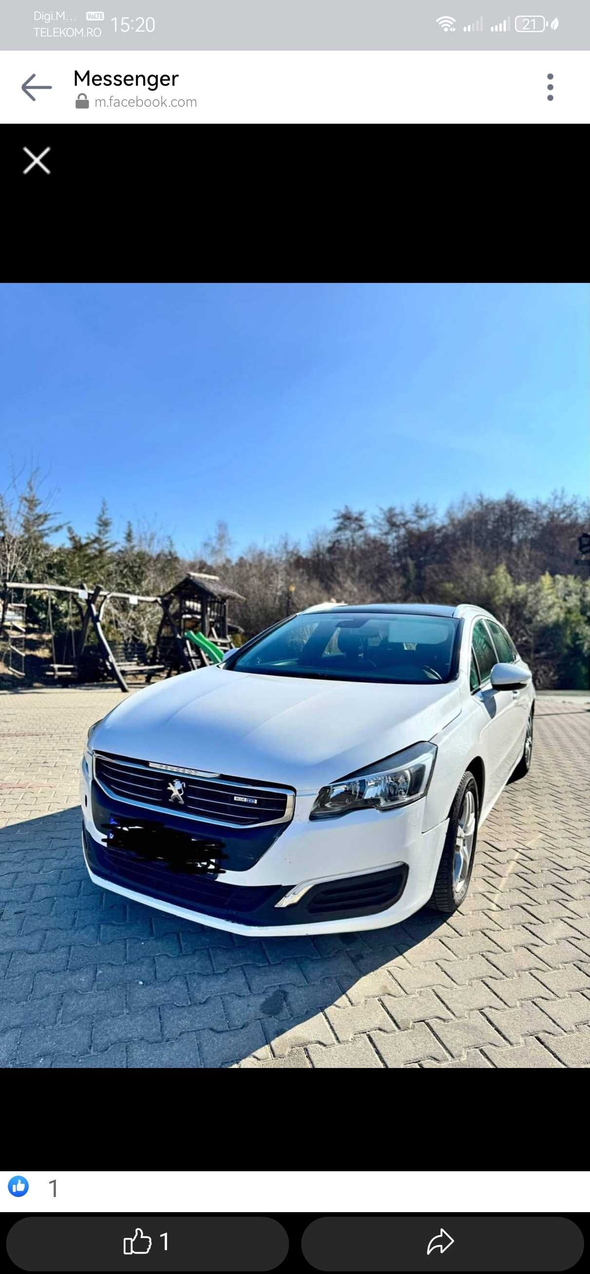 Peugeot 508 * 2016 Euro 6 * 1.6 Hdi * panoramic * accept variante