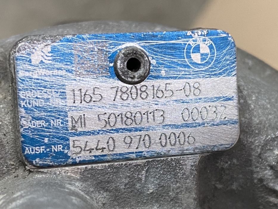 Turbina / Turbine BMW 535 740 X5 X6 306cp 3.0D