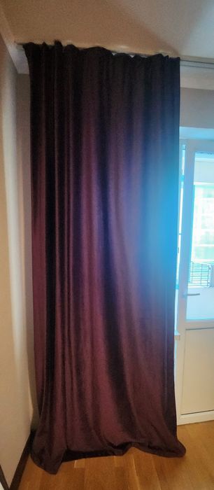 Велюровые шторы хамелеон,  от темно до светло фиолетового в идеальном