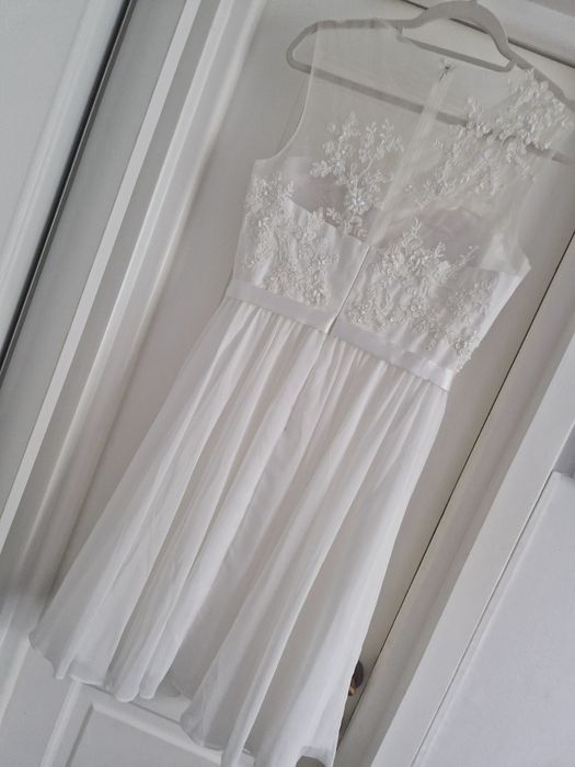 Rochie de mireasa scurta/ cununie