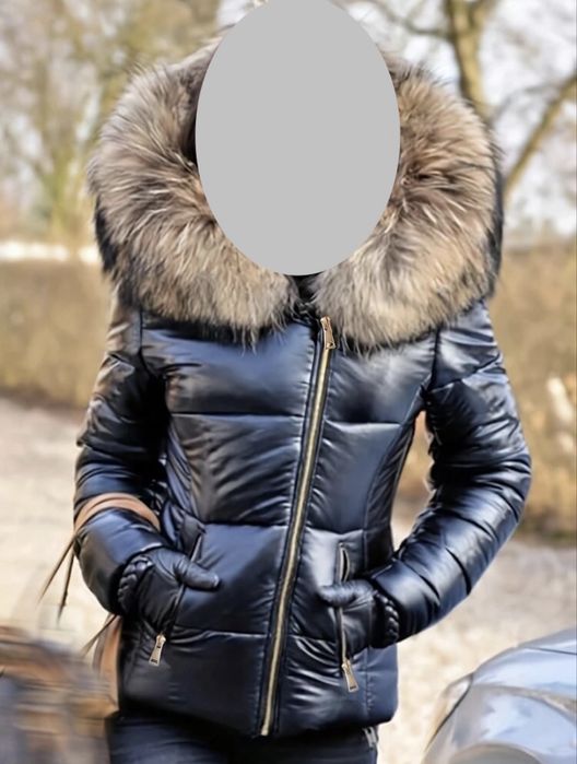 Зимно яке с качулка