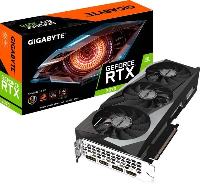Placa video nVidia RTX 3070 Gigabyte