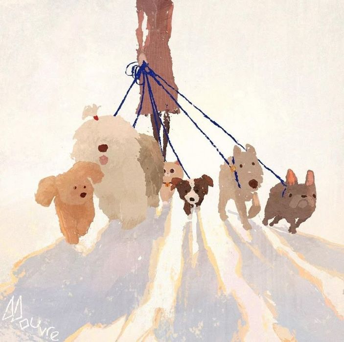 Выгул собак и присмотр