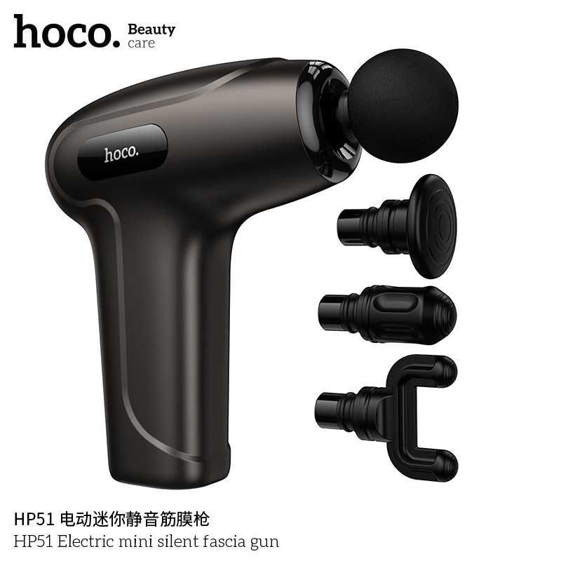 Hoco HP51 Электрический мини бесшумный массажный пистолет для тела