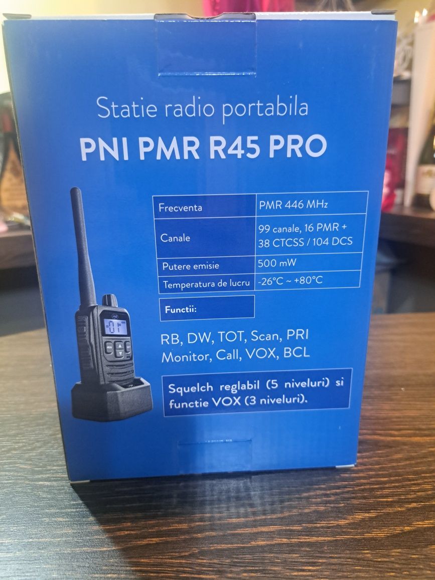 Statie radio portabila noua