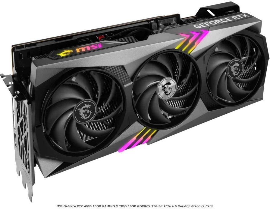 Placa Video MSI NVIDIA GeForce RTX 4080 16GB, X TRIO GDDR6X 256-bit