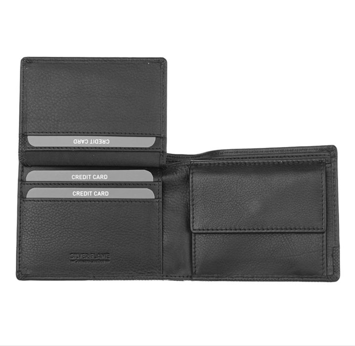 Мъжки портфейл SILVER FLAME естествена кожа