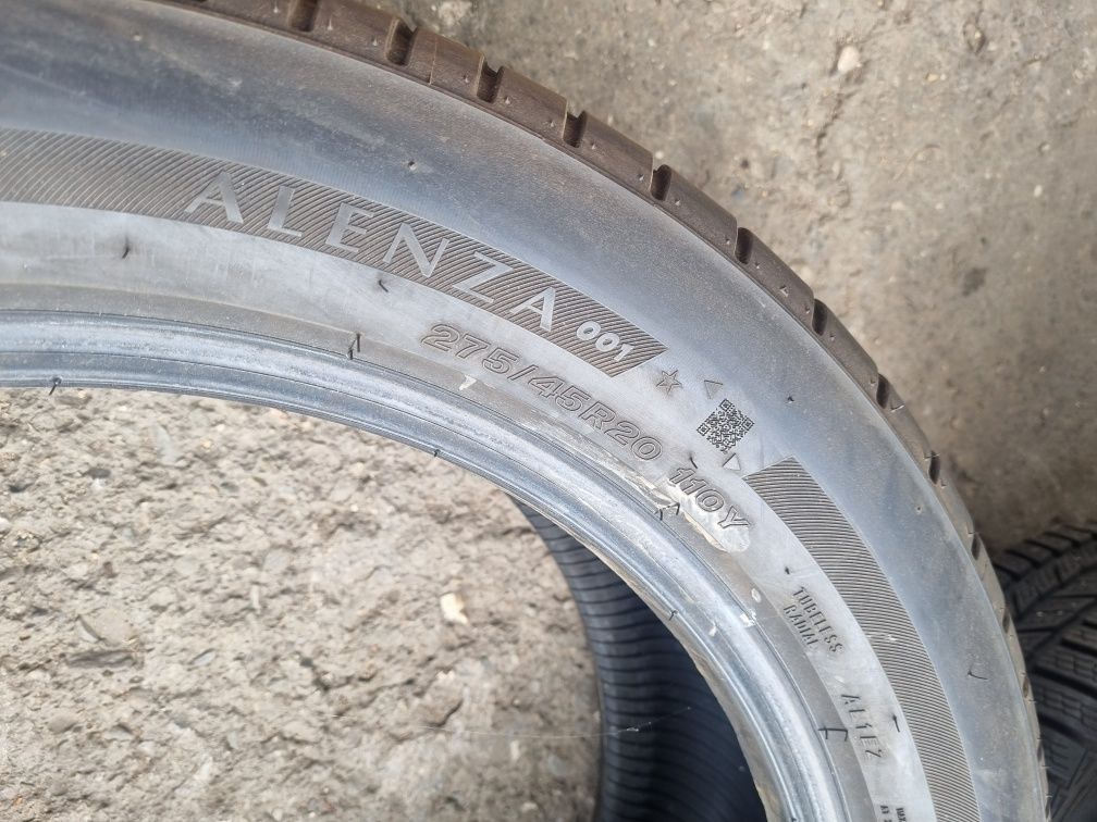 4 anvelope vara Bridgestone Runflat 305 40 20 / 275 45 20 profil 80%