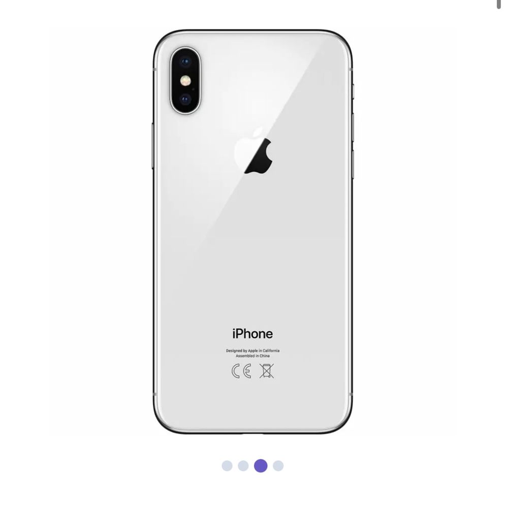 iPhone X c каробкой