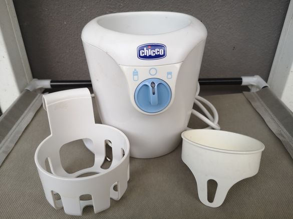Chicco уред за затопляне 2-в-1 на шише с мляко и буркан с детска храна