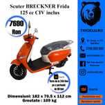 Scuter nou model FRIDA-K26 Breckner necesita permis