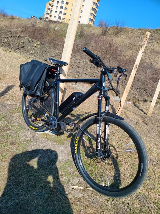 Biciclete electrice Cannondale Trail motor Bafang si una unicat