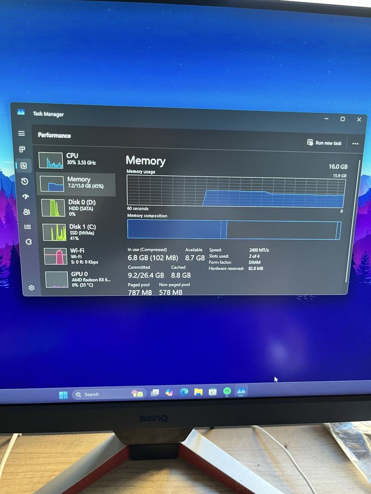 Sistem pc Placa Amd Radeon 6600
