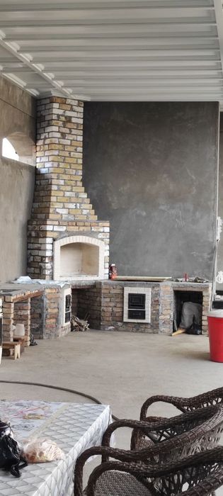 Mangal, barbekyu, yozgi oshxona, ochoq, letni kuxniya