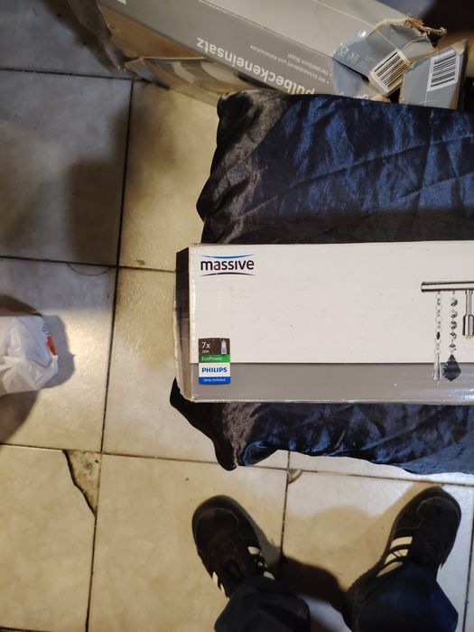 Philips Massive 41633/11/10 - ripplühter NOSTRI 7xG9/28W