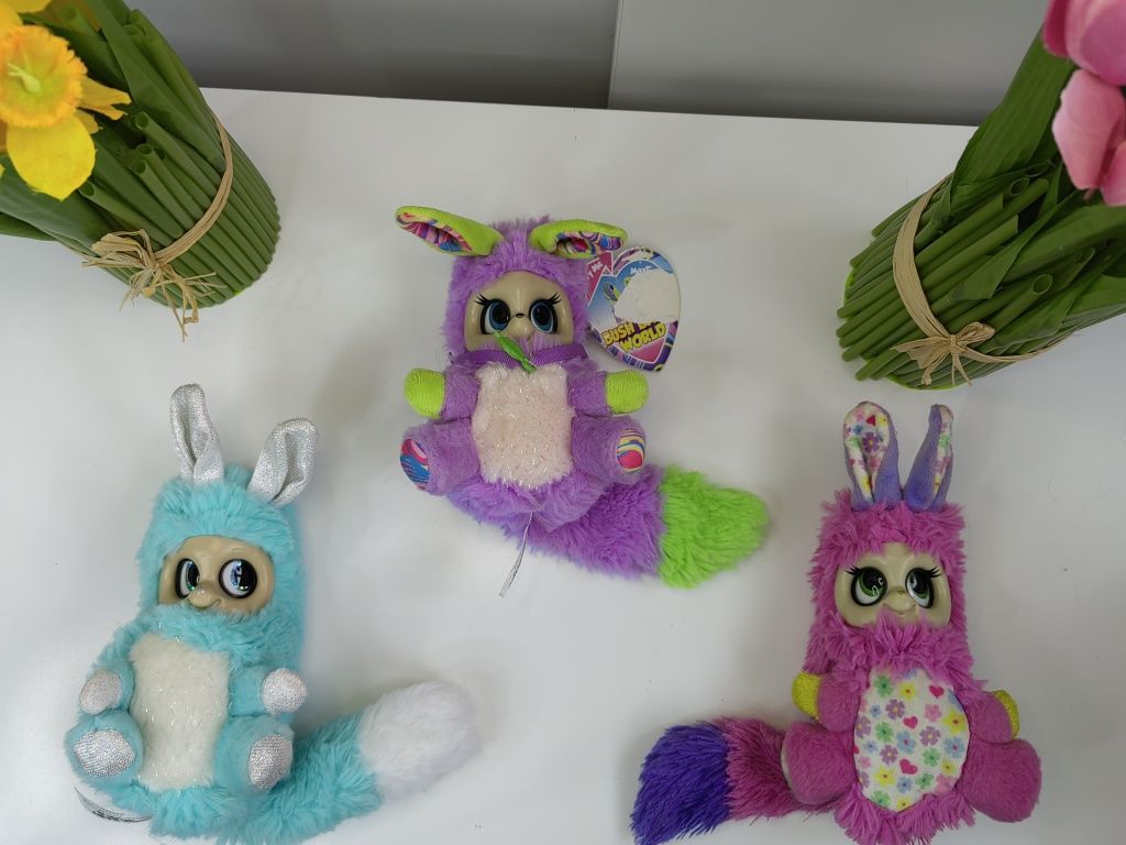 Set de 3 animăluțe de pluș - Bush Baby