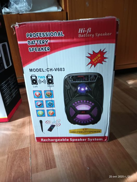 Колонка с микрофоном BLUETOOTH