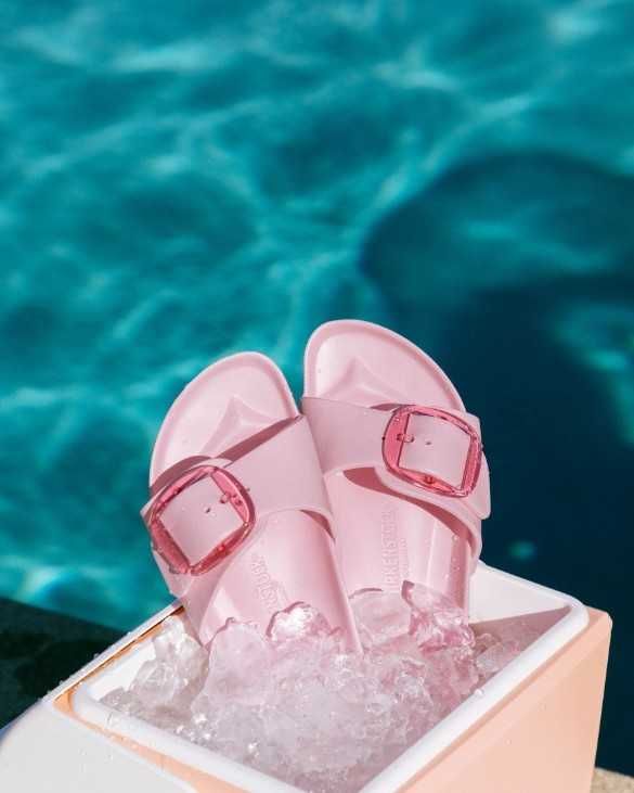 Розови чехли Birkenstock Madrid Big Buckle EVA