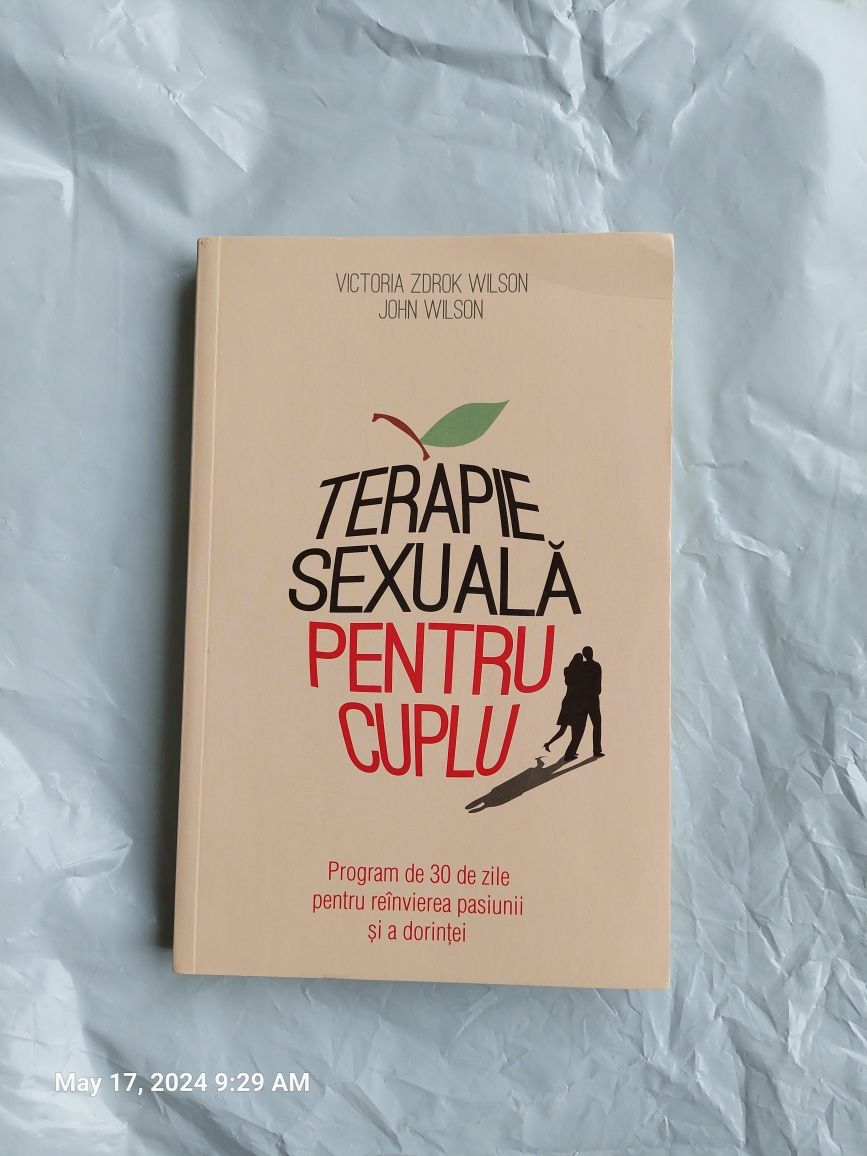 Cartea "Terapie sexuală pentru cuplu", NOUĂ