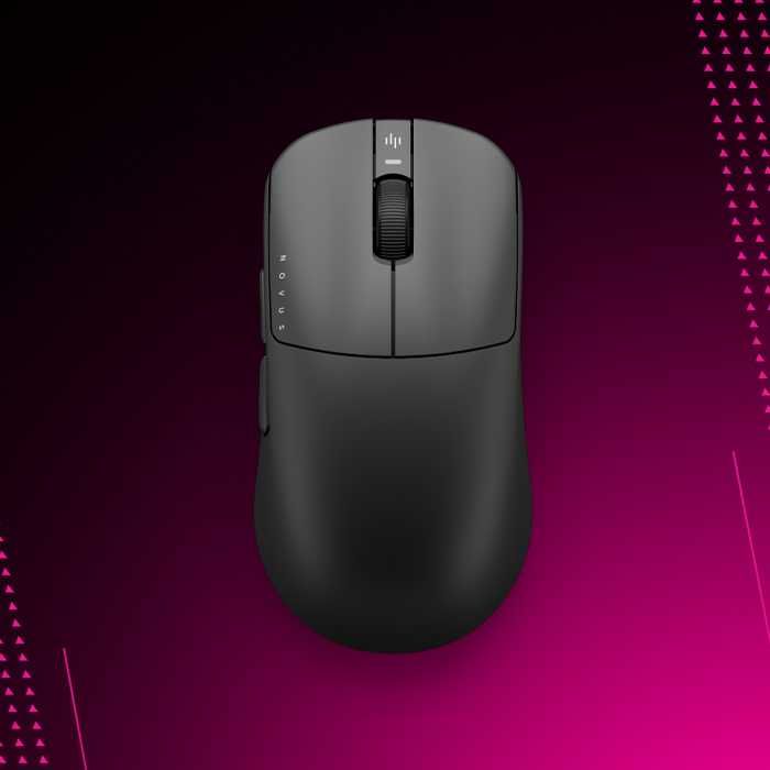 Мышка Dark Project Novus Wireless Black/Grey | Бесплатная Доставка