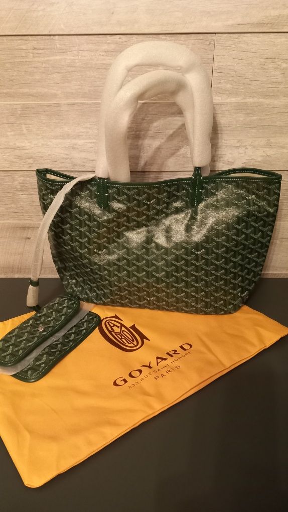 НОВА Дамска чанта Goyard  с портмоне