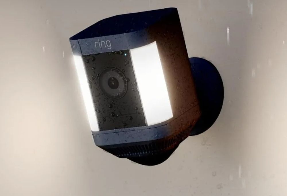 Ring Spotlight Cam Plus Battery | Wireless outdoor Security Camera